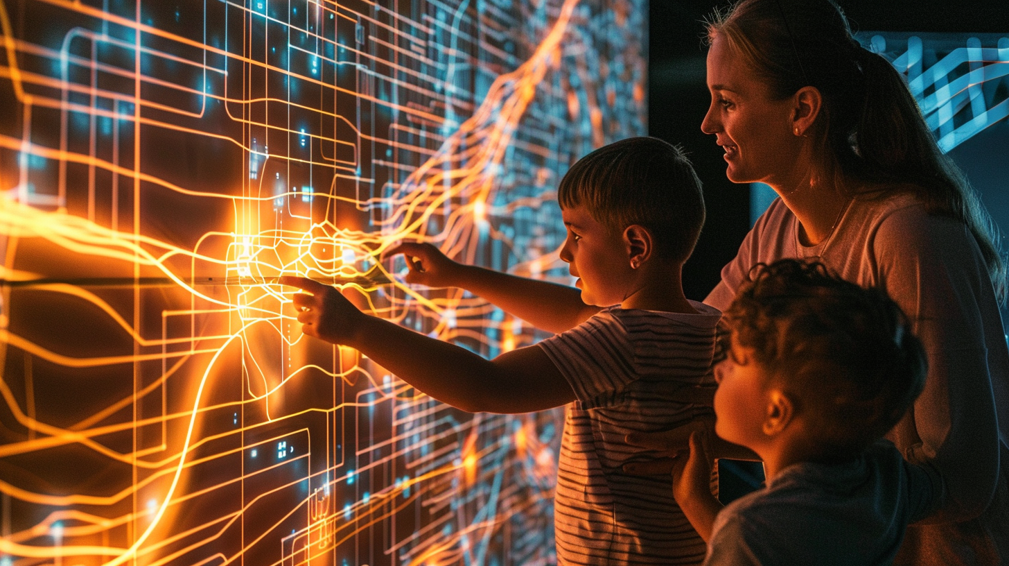 Interactive infrastructure planning visualisation used in complex utility projects